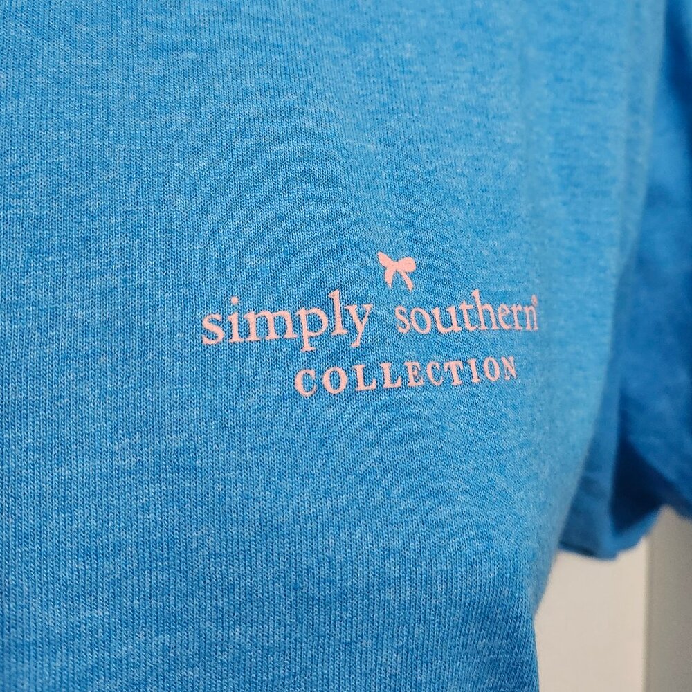 “Shhh . . . Beach Time” Shirt by Simply Southern - Picture 4 of 5